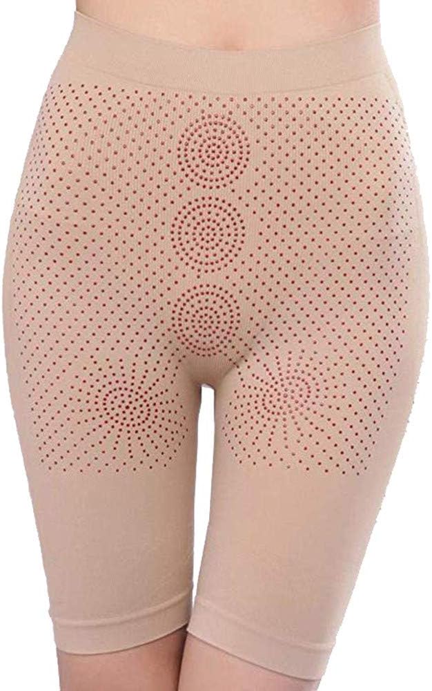 Blouse Ladies Calorie bLadies Calorie Burning Slimming Pants Elastic Shaping Pants breathableurning Slimming Pants Elastic Shaping Pants Breathable (One Size, Beige)
