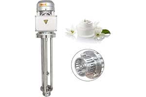 INTSUPERMAI High Shear Dispersion Mixer Emulsifying Machine Disperser Lab Homogenizer Laboratory, 220V Single-Phase (WRL-100 2.2KW)