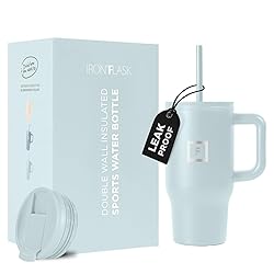 IRON °FLASK Co-Pilot Insulated Mug w/Straw & Flip