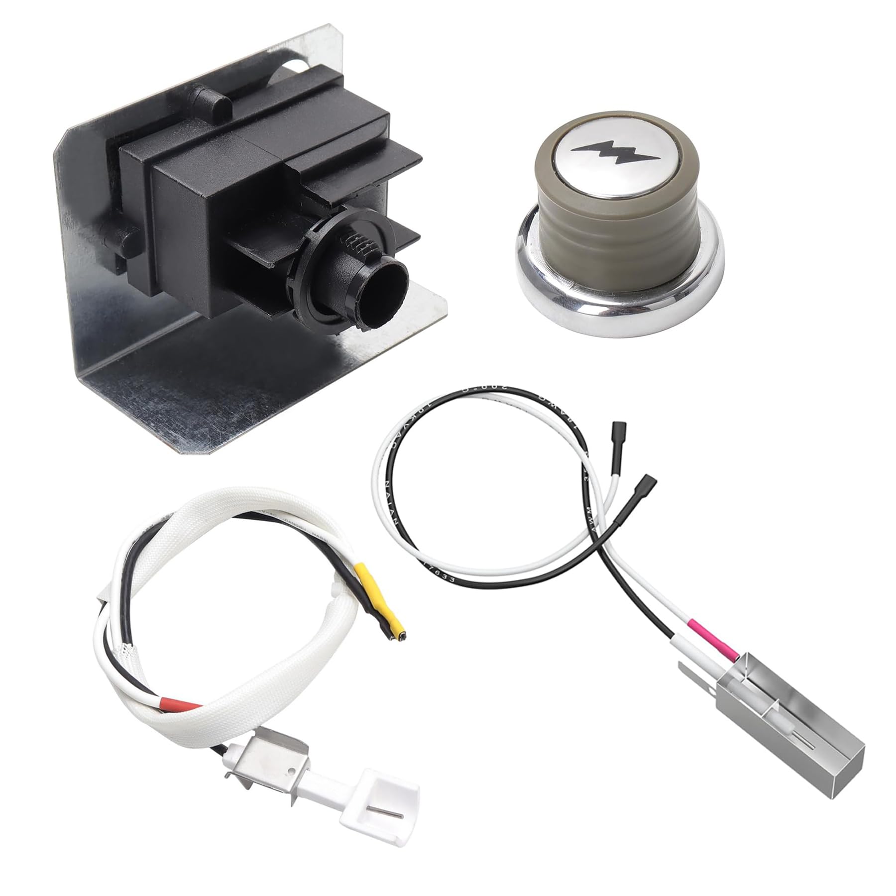 Photo 1 of SafBbcue 91360 67847 67726 Igniter Kit 1819-51 1836-32 Ignition Kit for Weber Genesis 300 & Spirit 200 300 Series Side-Control Spirit E210 Spirit E310 Genesis E310 E320 Side-Control Grill Parts