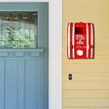 pologmase Fire Alarm Pull Station Doorbell Resin Wall Decor Firefighter Gift view 4