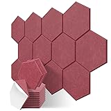 JBER Hexagon Acoustic Panels Beveled Edge Sound