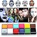 CCbeauty Professional Face Paint Oil 24 Colors Painting Art Party Fancy Make Up Set 1 + Set 2