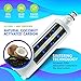 Odoga LT700P Refrigerator Water Filter Compatible with LG LT700P, ADQ36006101, LFX31925ST, ADQ36006102, LFX31945ST, LFX25991ST, Kenmore 46-9690 (3-Pack)
