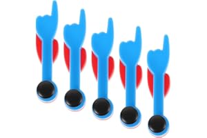 BESPORTBLE Kids DIY Clock Set - 5Pcs Plastic Clock Hands Kit for Children S Learning and Parent-Child Interaction Ideal for Home and School Use