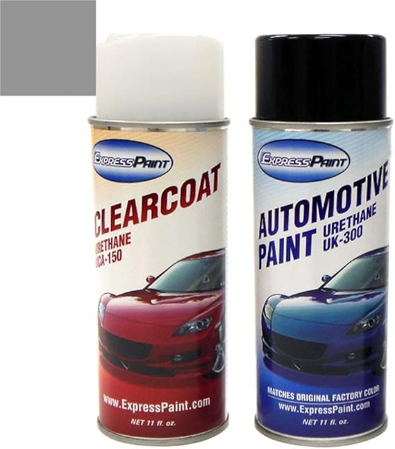 ExpressPaint Aerosol Automotive Touchup Paint for Toyota Tundra Silver Sky