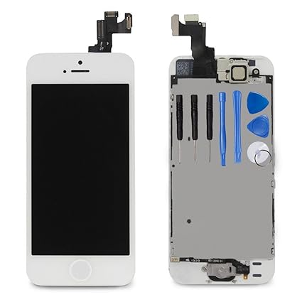 Amazoncom For Iphone 5s Digitizer Screen Replacement White Ayake