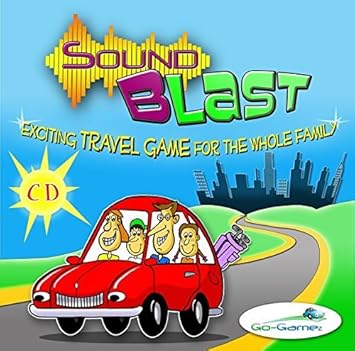 Travel Game - SOUNDBLAST - Family Fun. Great for that Car Trip, Road Trip or Family Gathering