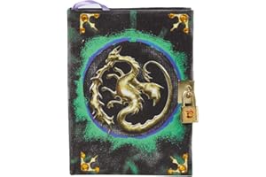 Innovative Designs Disney Mal's Diary Descendants 3 Journal Notebook with Secret Lock and Key