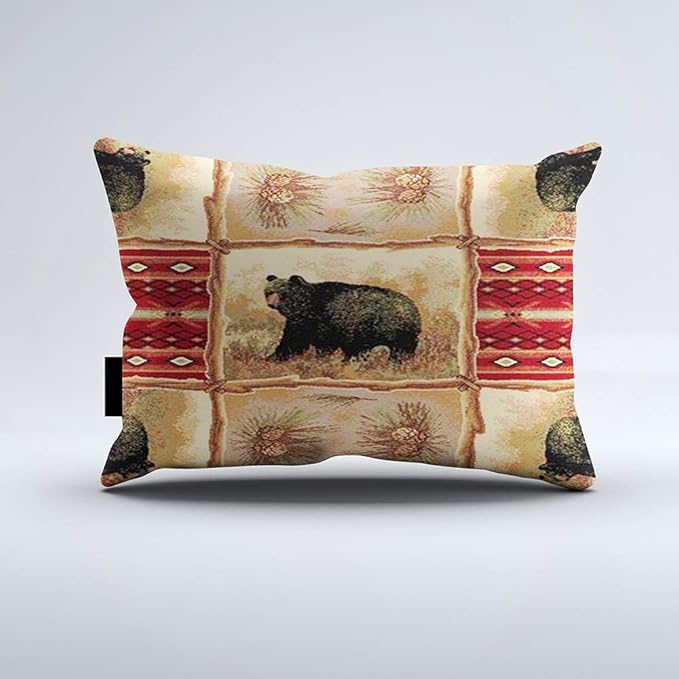 Pillows Dreamsbig Western Cowhide Style Leather Look Throw Pillow