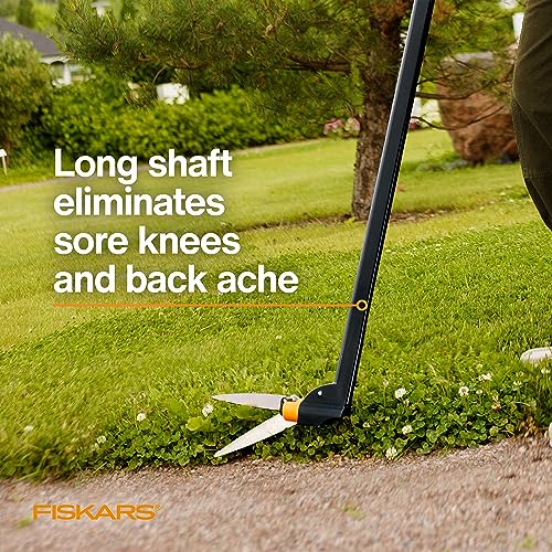 Fiskars LongHandled Grass Shears 36" Handle with 360Degree Swivel Blade Garden Shears and