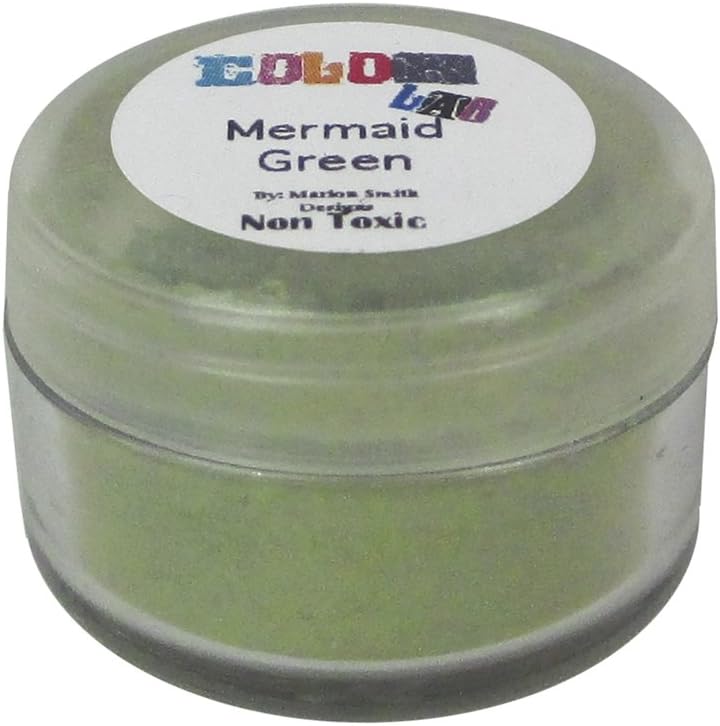 Marion Smith Designs Color Lab Sparkling Pigment, Mermaid Green