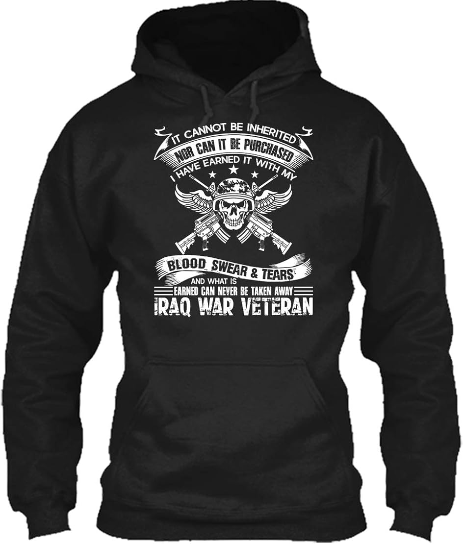Iraq War Veteran Black T Shirt - Iraq War Veteran T Shirt, Clothes