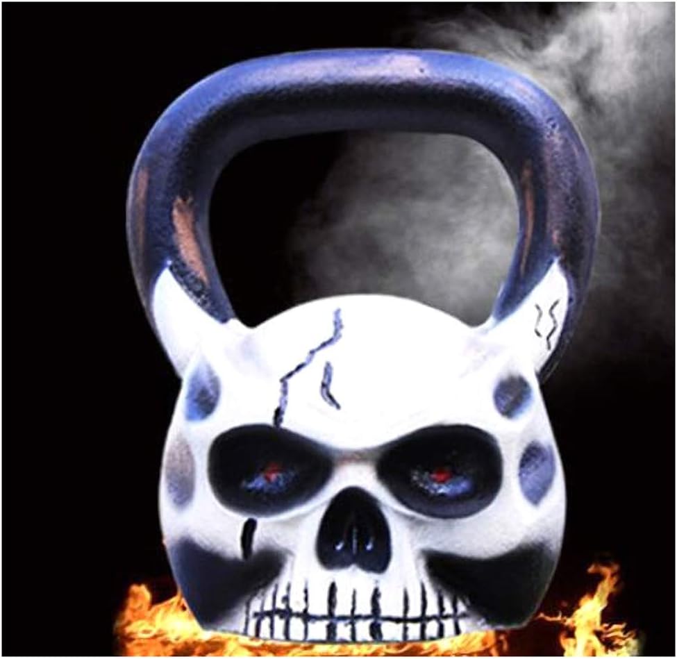 BaisdSport KettleBells, Skull Style Fitness Kettle-bell Kettlebell Lifting Dumbbell, Family Fitness Strength Training for Men And Women, 20KG