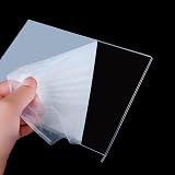 ROSshine A4 Menu Holders 3 Pack Slant Back Acrylic Sign Holder Clear Poster view 4