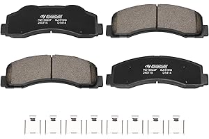HYFTJYZ Ceramic Front Brake Pads Compatible with 2010-2020 Ford Expedition/2010-2020 Ford F-150 and 2010-2020 Lincoln Navigator,Automotive Replacement Brake Pads Set for Car,Reliable Stopping Power