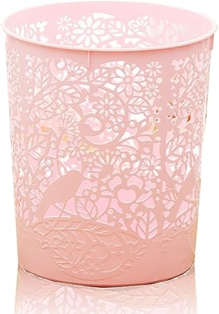 Leisial Articles Menagers Pratiques Creative Creux Fleur Et Dentelle Decoration Ajourees Poubelle En Plastique Pour Chambre Et Bureau Rose Amazon Fr Cuisine Maison Leisial Articles Menagers Pratiques Creative Creux Fleur Et Dentelle Decoration Ajourees Poubelle En Plastique Pour Chambre Et Bureau Rose Amazon Fr Cuisine Maison