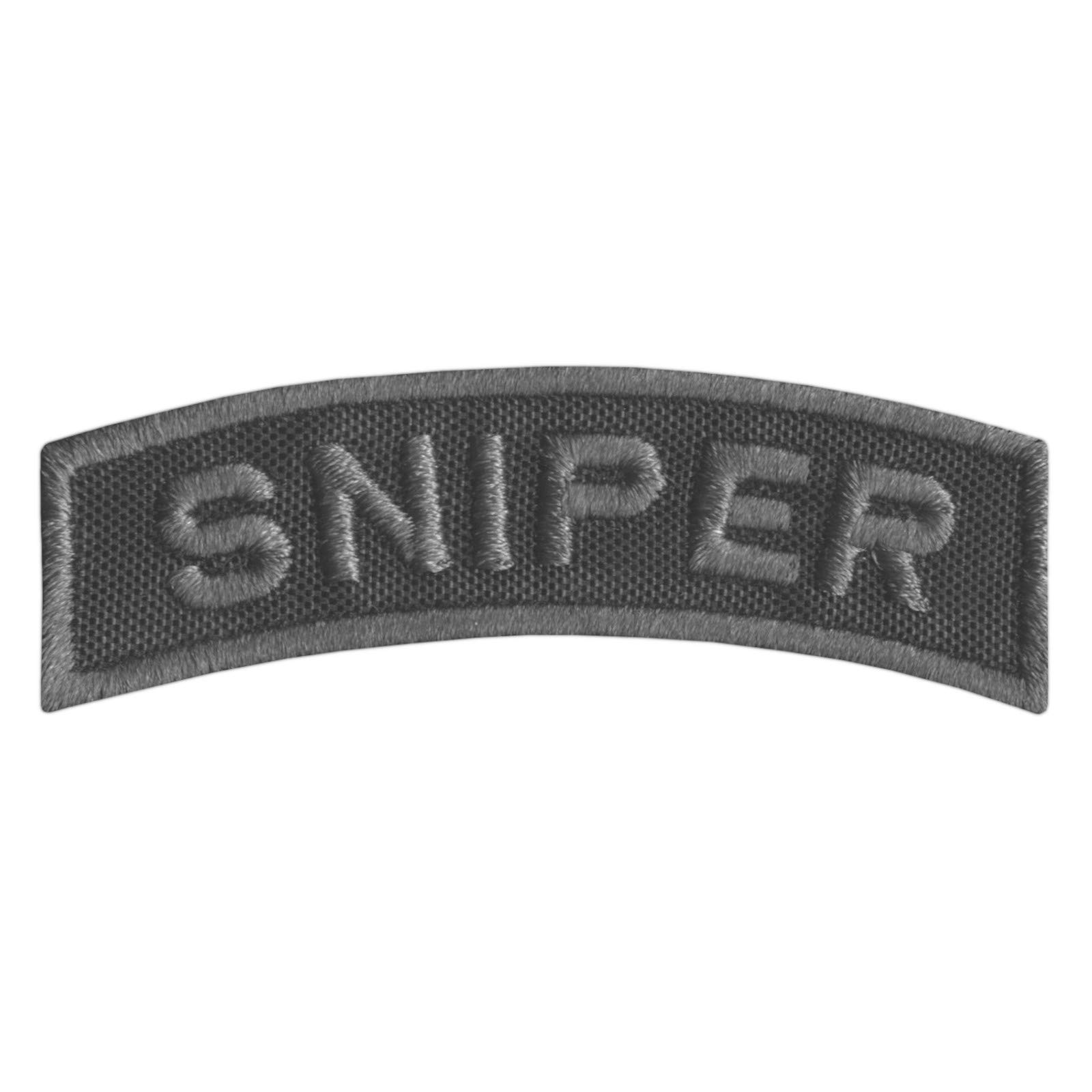 Sniper Shoulder Tab Subdued Army Morale Tactical Touch Fastener Patch
