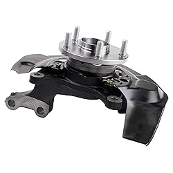 TRQ Front Driver Side Loaded Steering Knuckle for