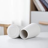 HUBUISH White Ceramic Vase 15cm Minimalist Modern Boho Home Decor view 8