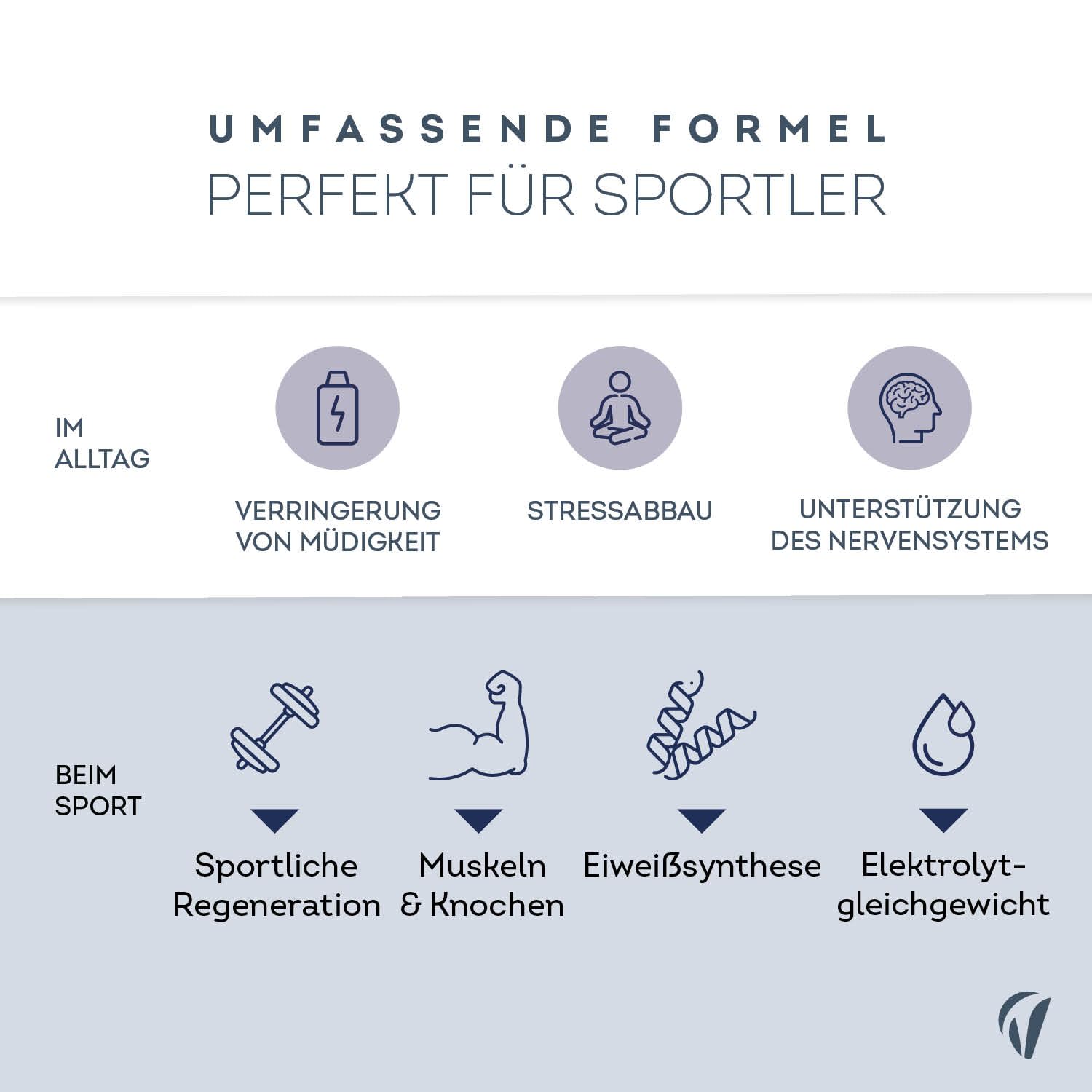 Magnesium Komplex hochdosiert - 5 hochwertige Formen - 180 Kapseln 3