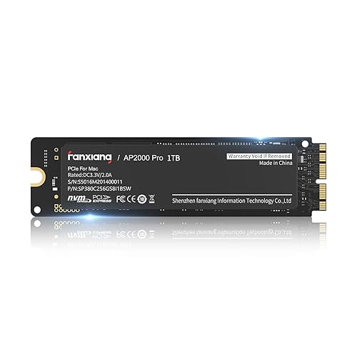 fanxiang 1TB SSD for MAC PCIe Gen3 NVMe Internal Solid State Drive - Main Image