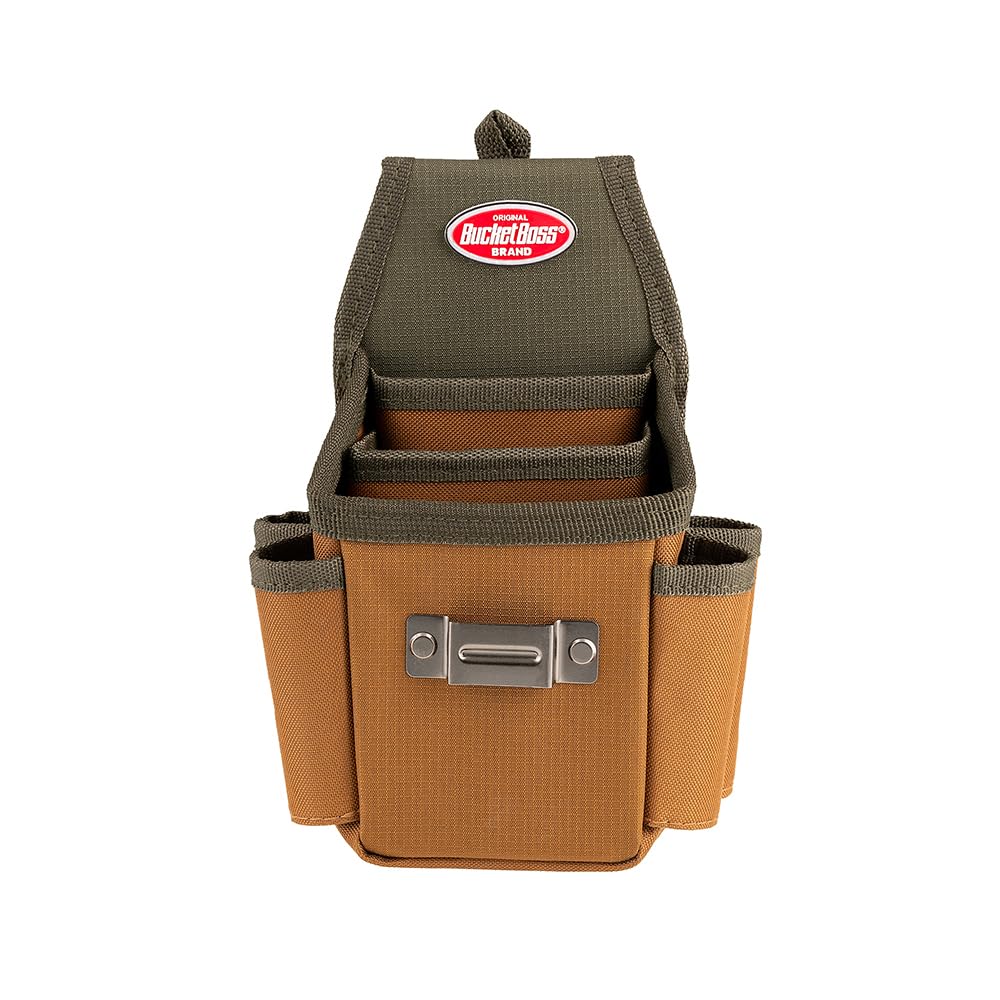 Photo 1 of Bucket Boss - Utility Plus Pouch with FlapFit, Pouches - Original Series (54175) , Brown