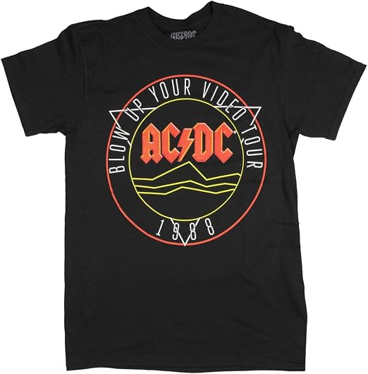 ac dc shoot to thrill t shirt