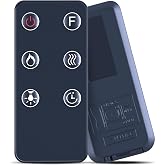 PZL Replacement Remote Control for AMERLIFE TV Stand Fireplace, for LUXOAK Electric Fireplace Entertainment Center