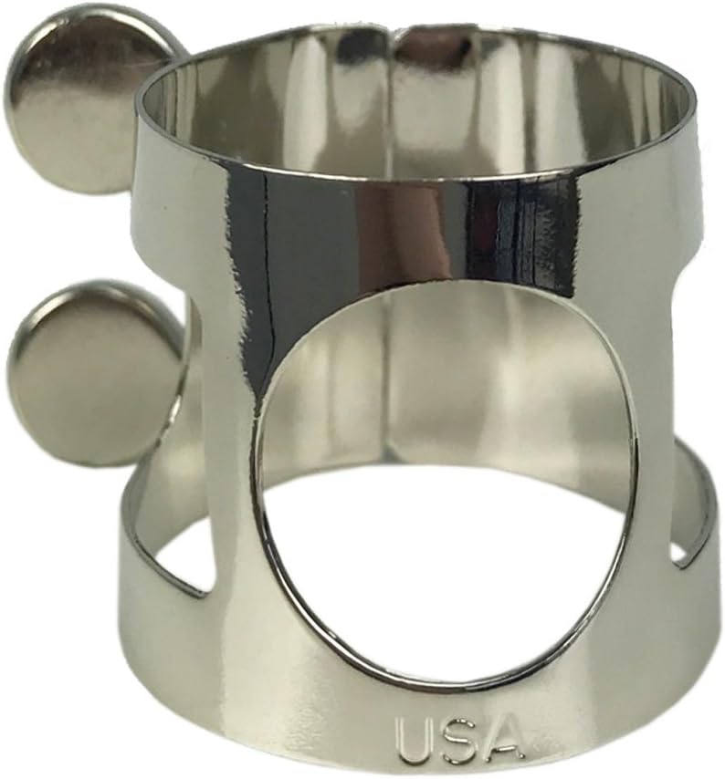 Montreux Sonata Student Bb Clarinet Ligature, Silver - Image 4