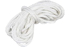 Recoil Starter Cable, Low Stretch Unbreakable Flexible Pull Starter Cord Nylon for ATV Snowmobiles Engine(4.5mm)