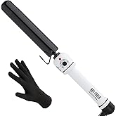 HOT TOOLS Pro Artist Nano Ceramic Curling Wand | For Smooth, Shiny Hair (1-1/4 in)