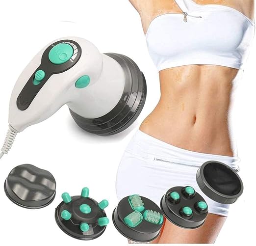 Amazon Co Jp ボディの痛みを軽減するのに適した携帯用マッサージ器 電動 ハンド ヘルドバックボディスリミングディープ ティッシュ インテリジェントアンチセルライトスキン機 8 8 Color Blue ホーム キッチン