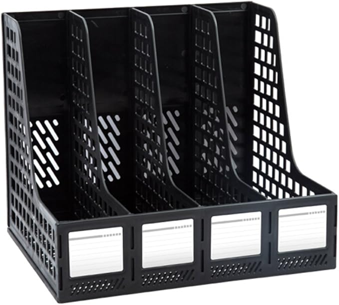 SFQMT Desk Documents Organiser Holders File Dividers for A4 Lever Arch