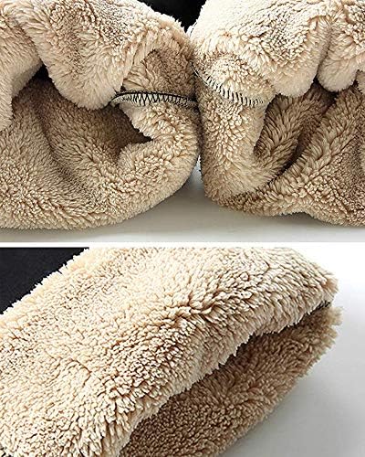 Fleece-lined warm polyester pants with elastic waist, priced at $36.89.