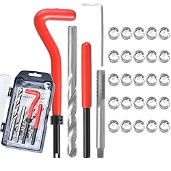 JoyTube Thread Repair Kit SAE, Stainless 1/4-20