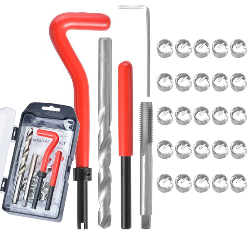 JoyTube Thread Repair Kit SAE, Stainless 1/4-20