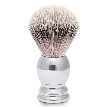 Amazon Com First Class Silvertip Badger Hair Shaving Brush For