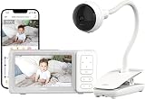 CHILLAX Giraffe Baby Monitor 5'' HD 1080p Camera Night Vision Walkie-Talkie App view 1