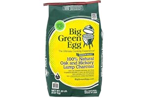 BGE 100% Natural Lump Charcoal Oak & Hickory 20 LB | Hardwood Lump Charcoal 390011