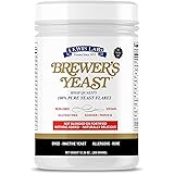 Brewers Yeast Flakes for Lactation Cookies, Breastfeeding Supplement to Boost Mother's Milk (1 Pack) - Non Fortified, Unsweet