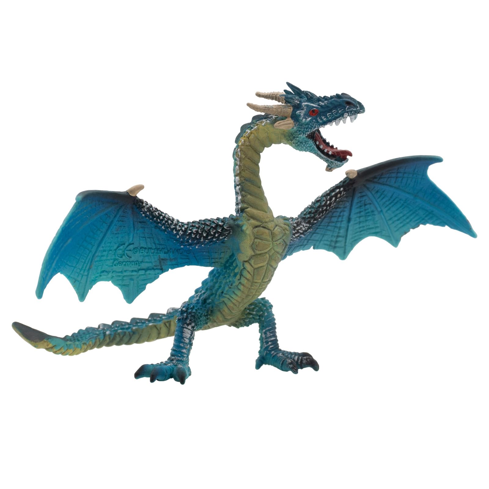 Dragon flying turquoise Figurine