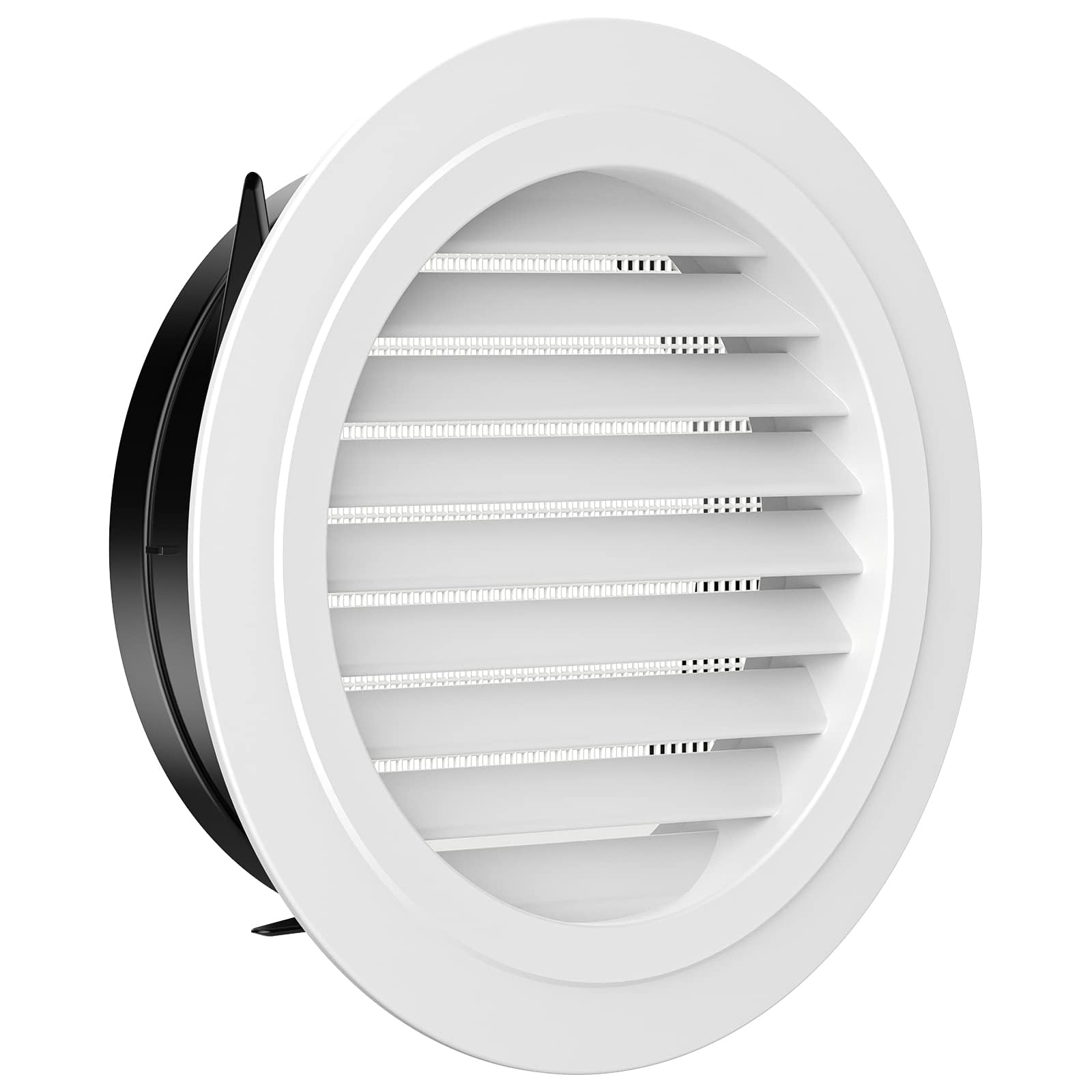 Photo 1 of Hon&Guan 8'' Soffit Exhaust Vent, 8 Inch Round Wall Vent Cover for Bathroom Office Home (ø200mm)