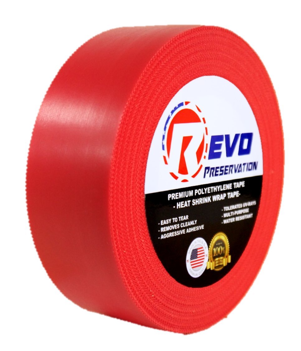 good REVO Preservation Tape / Heat Shrink Wrap Tape (2" x 60 yards