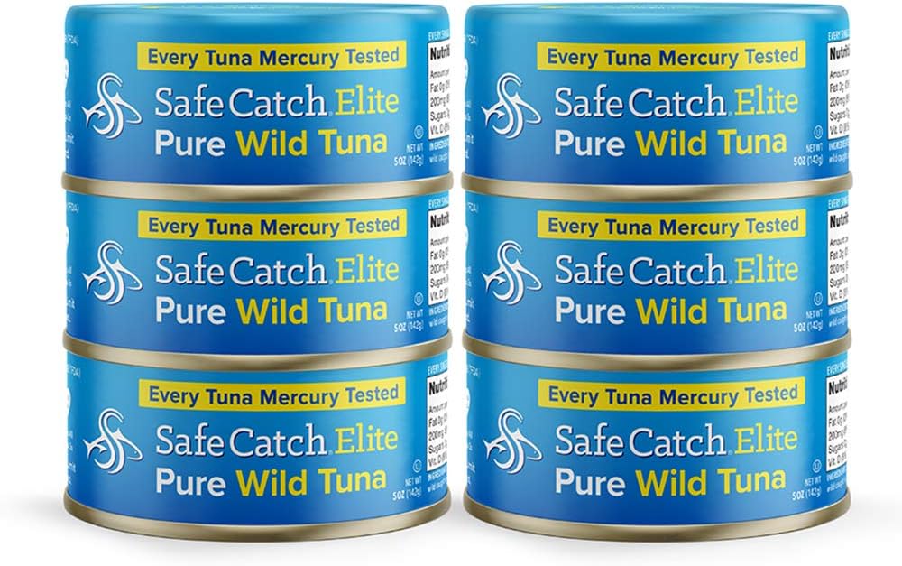 Safe Catch Elite Wild Tuna, 6 Piece