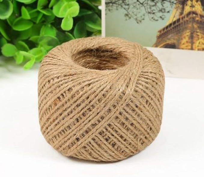 Café Free Size La Guita Cuerda 50M Cáñamo Natural Fibra Cuerda Yute