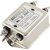 Uxcell AC 115/250V 20A CW4L2-20A-S Noise Suppressor Power EMI Filter