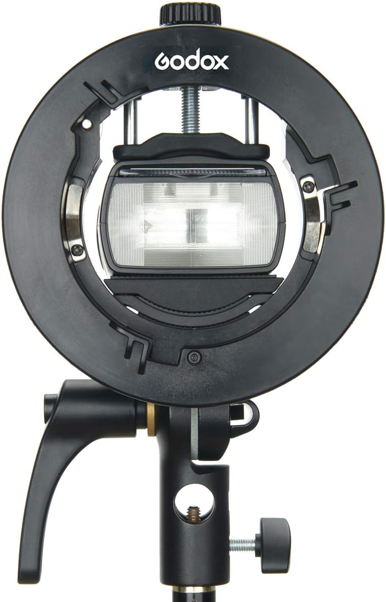 Godox S2 Bowen Mount S-Type Flash Holder Bracket for Godox V1 V860II AD200 AD200Pro AD400Pro Speedlite Strobe Flash - Image 4