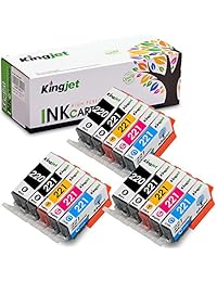 Kingjet nuevo Compatible PGI-220 CLI-221 cartuchos de tinta