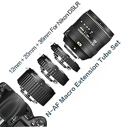 Mcoplus N-PA Metal Auto Focus Macro Extension Tube